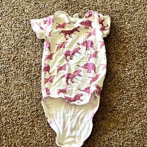 pink/purple Kate Quinn dino onesie